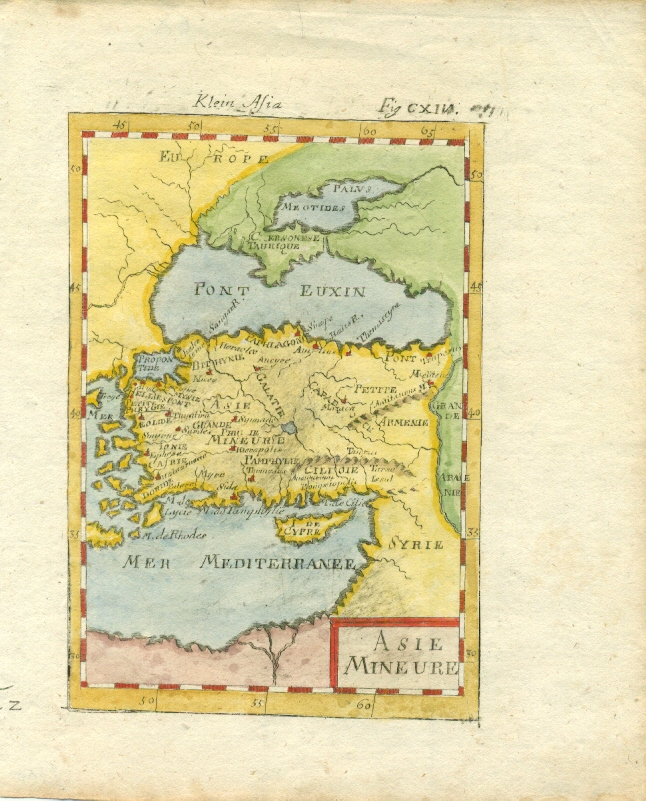 1683 Mallet Anatolia Asia Minor Map – BalkanPhila